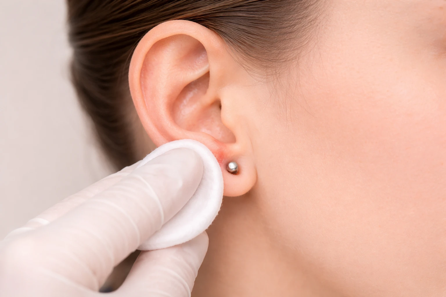Piercing bump